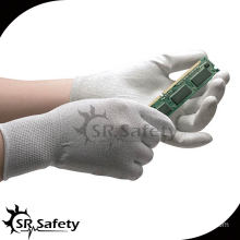 SRSAFETY 13G PU Coated ESD safety working gloves